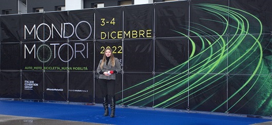 entrance banner with Giulia entrance banner with Giulia