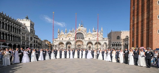 Debutants in Piazza San Marco